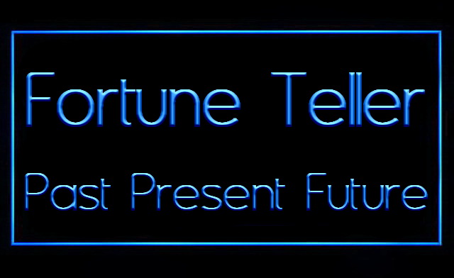 Fortune Teller Past Present Future LED Neon Sign